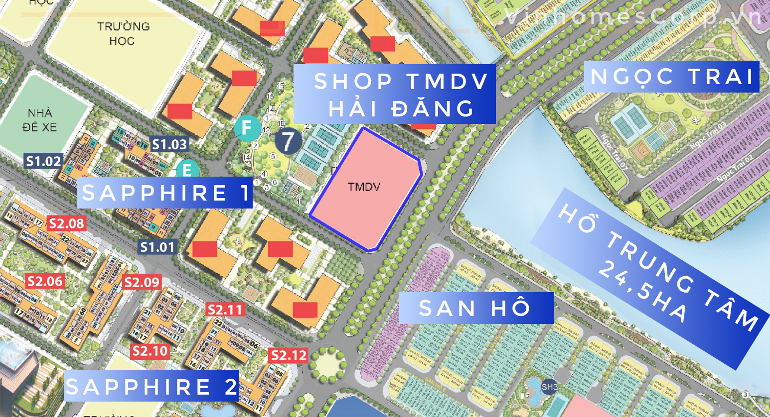 Shop tmdv hai dang vinhomes ocean park