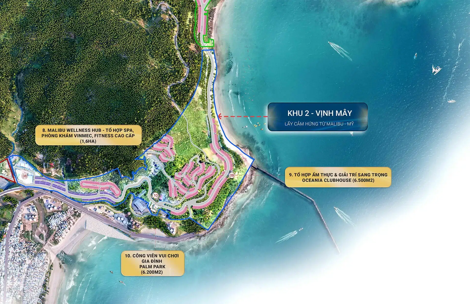 Tien ich phan khu vinh may Vinhomes Hai Van Bay