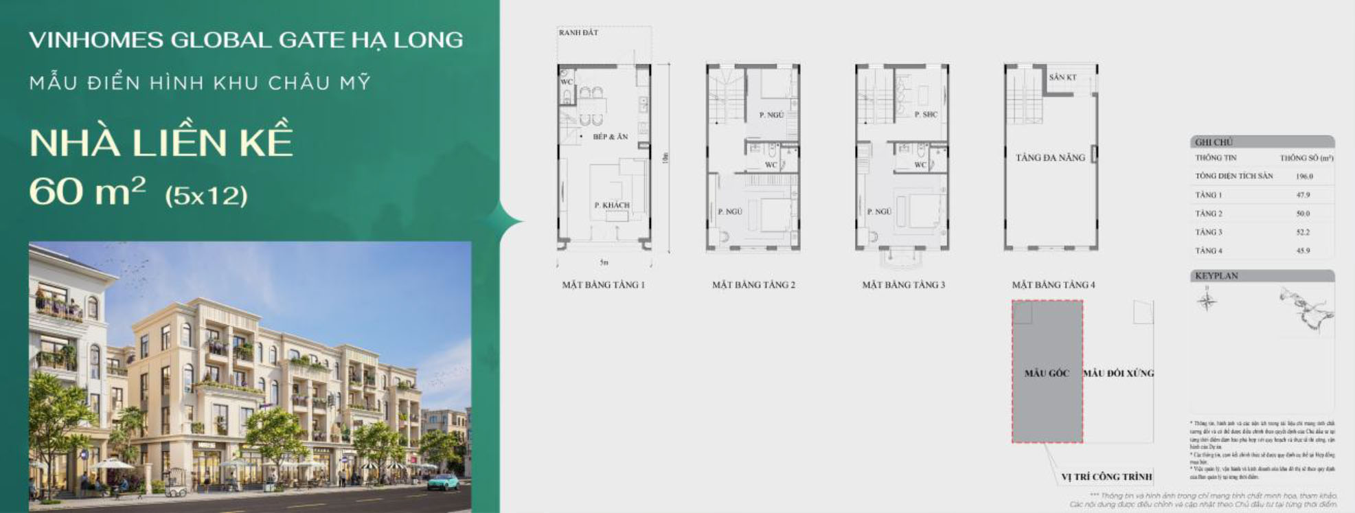 Mat bang lien ke 60m phan khu chau my vinhomes global gate ha long