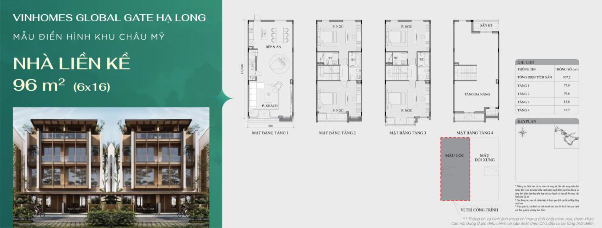 Mat bang lien ke 96m phan khu chau my vinhomes global gate ha long