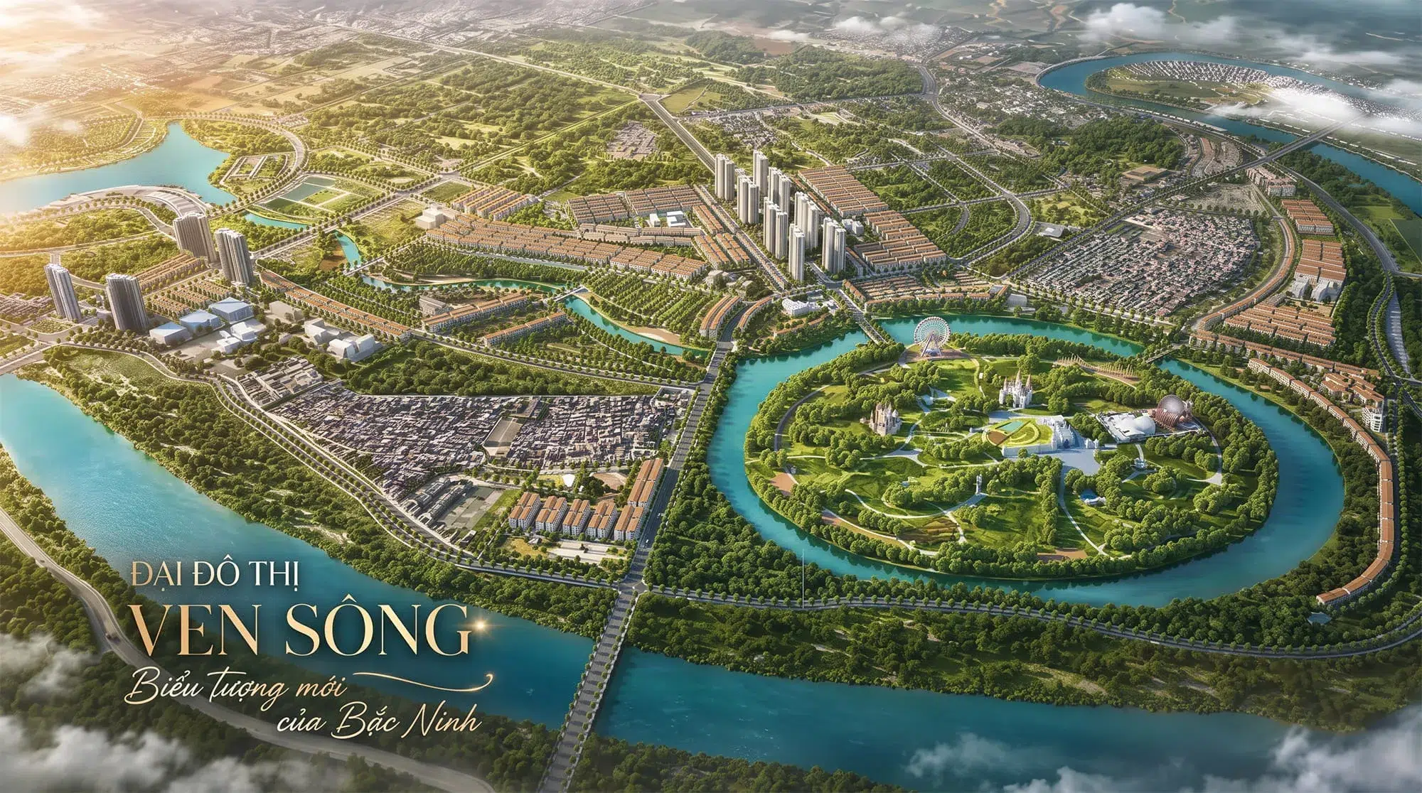 Phoi canh Vinhomes King Park Bac Ninh